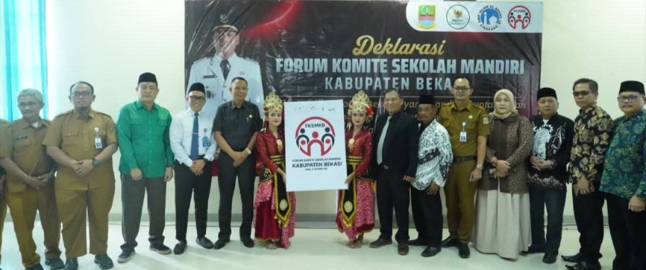 Sekda Kabupaten Bekasi Hadiri Deklarasi Forum Komite Sekolah Mandiri, Dorong Peningkatan Mutu Pendidikan